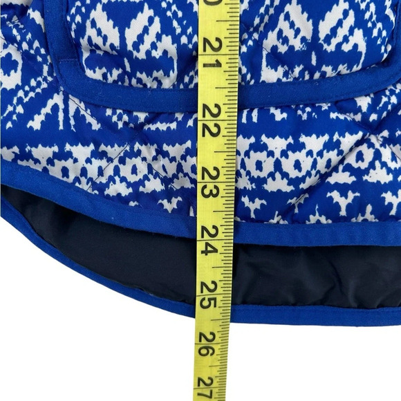 J. Crew Fair Isle Vest Excursion Women's Sz S Blue White Style# E4865 EUC - Picture 10 of 10